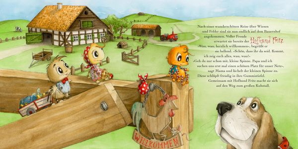 Produktbild: Die kleine Spinne Widerlich - Ferien auf dem Bauernhof (Mini-Ausgabe)
