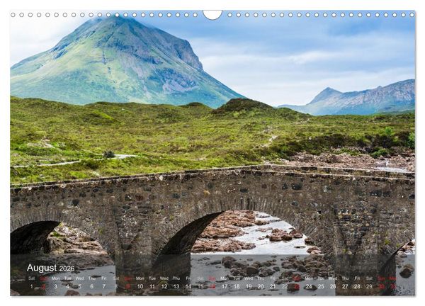 Produktbild: Scotland - From Edinburgh into the Highlands (Wall Calendar 2026 DIN A3 landscape), CALVENDO 12 Month Wall Calendar