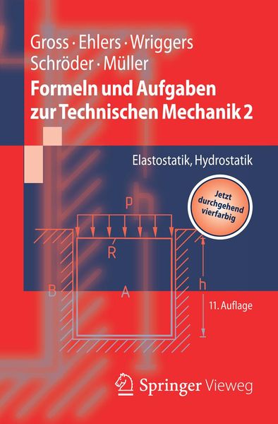 Produktbild: Formeln und Aufgaben zur Technischen Mechanik 2