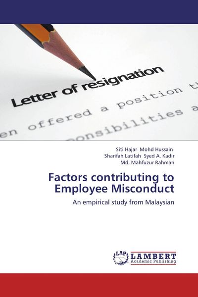 Produktbild: Factors contributing to Employee Misconduct