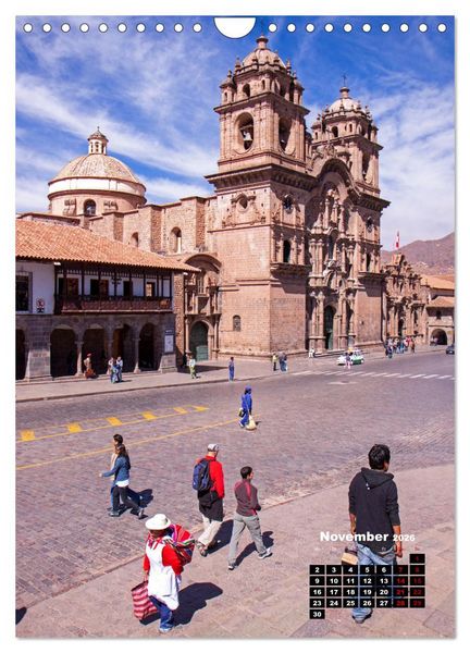 Produktbild: Peru - Kultur - Menschen - Natur (Wandkalender 2026 DIN A4 hoch), CALVENDO Monatskalender