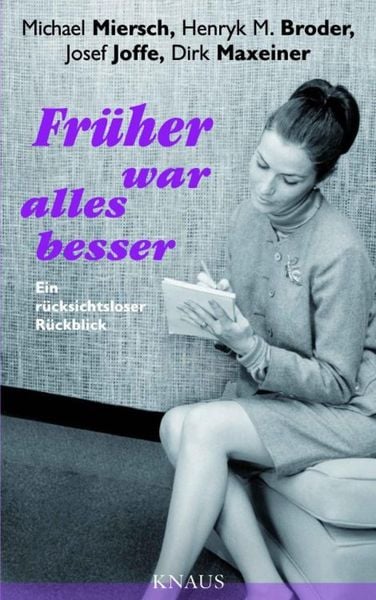 Produktbild: Früher war alles besser