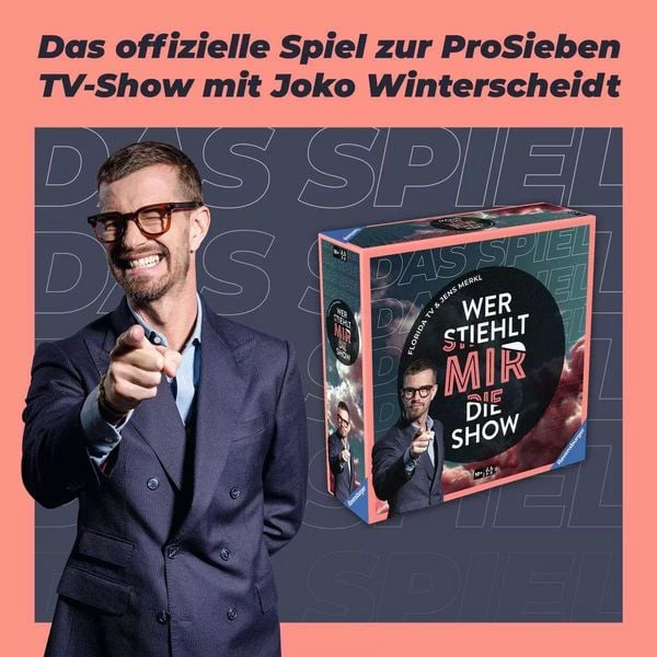 Produktbild: Wer stiehlt mir die Show? - Gesellschaftsspiel & Brettspiel ab 10 Jahre