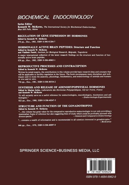 Produktbild: Hormonal Control of the Hypothalamo-Pituitary-Gonadal Axis