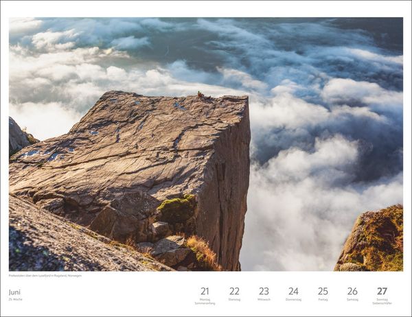Produktbild: Zauber des Nordens Gro&szlig;er Wochenkalender 2027 - Jede Woche ein neues Bild