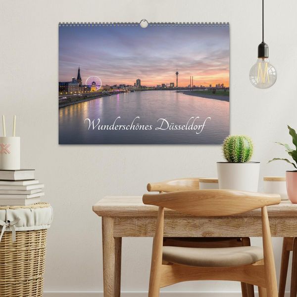 Produktbild: Wundersch&ouml;nes D&uuml;sseldorf (Wandkalender 2026 DIN A3 quer), CALVENDO Monatskalender