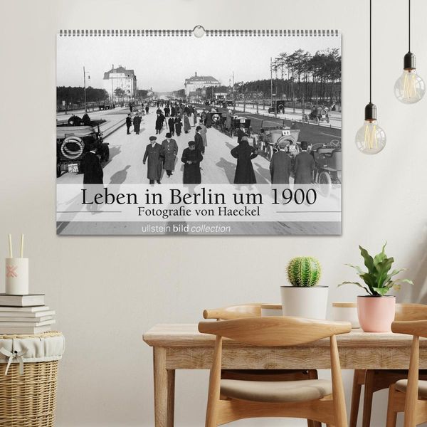 Produktbild: Leben in Berlin um 1900 &ndash; Fotografie von Haeckel (Wandkalender 2026 DIN A2 quer), CALVENDO Monatskalender