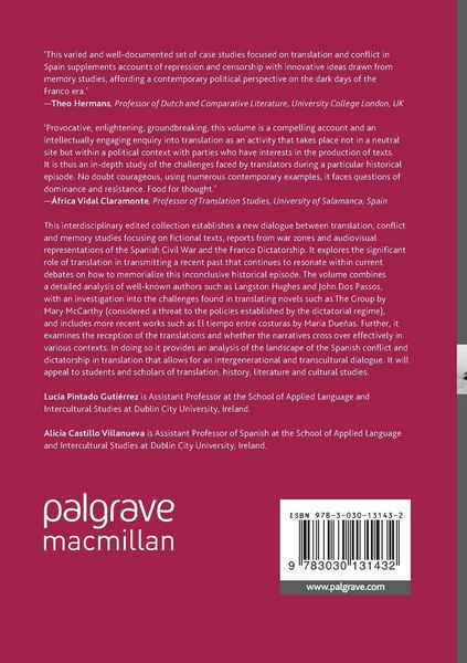 Produktbild: New Approaches to Translation, Conflict and Memory