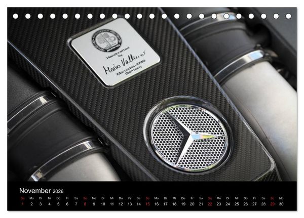 Produktbild: Mercedes-Benz SL 63 AMG (Tischkalender 2026 DIN A5 quer), CALVENDO Monatskalender