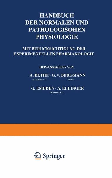 Produktbild: Allgemeine Physiologie