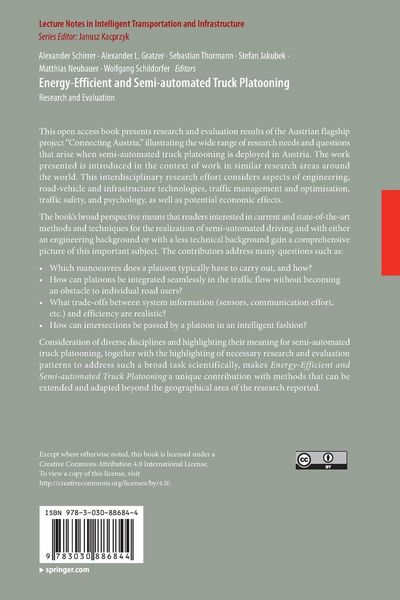 Produktbild: Energy-Efficient and Semi-automated Truck Platooning