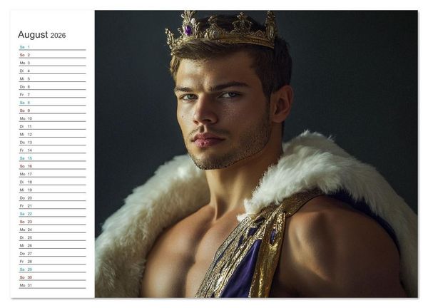 Produktbild: Prinz der Lust (hochwertiger Premium Wandkalender 2026 DIN A2 quer), Kunstdruck in Hochglanz