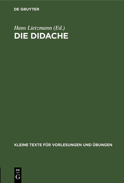 Produktbild: Die Didache