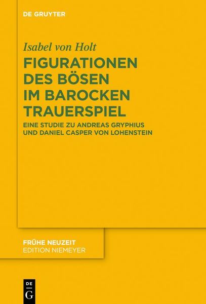 Produktbild: Figurationen des B&ouml;sen im barocken Trauerspiel