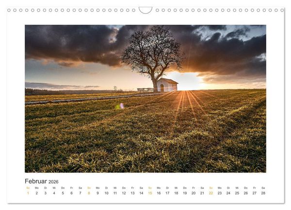 Produktbild: Landschaften des Altm&uuml;hltals (Wandkalender 2026 DIN A3 quer), CALVENDO Monatskalender