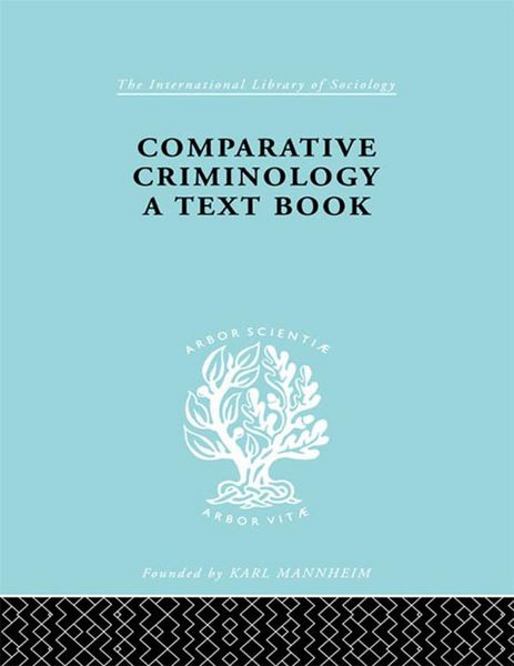 Produktbild: Comparative Criminology