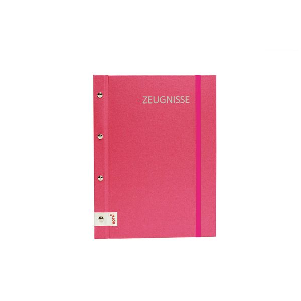 Produktbild: Zeugnismappe Metallium pink