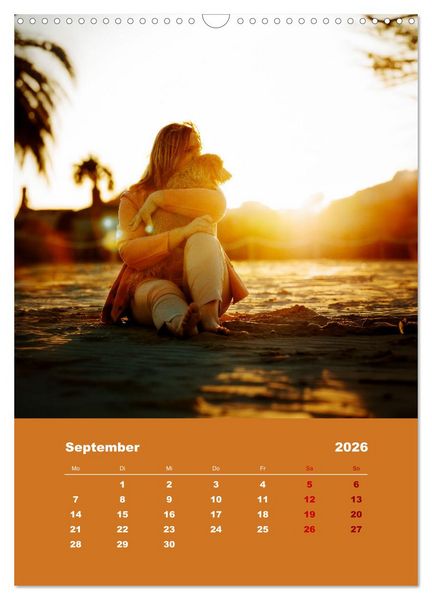 Produktbild: Du und ich - Dreamteamfotografie - Mensch und Hund (Wandkalender 2026 DIN A3 hoch), CALVENDO Monatskalender