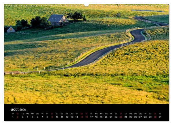 Produktbild: AUBRAC (Calendrier mural 2026 DIN A2 vertical) calendrier de bureau