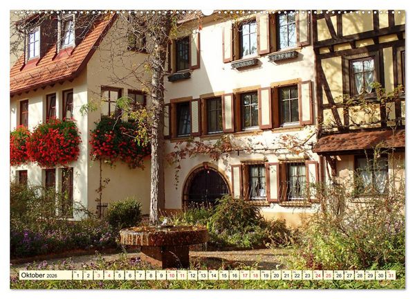 Produktbild: Gru&szlig; aus Neustadt an der Weinstra&szlig;e (Wandkalender 2026 DIN A2 quer), CALVENDO Monatskalender
