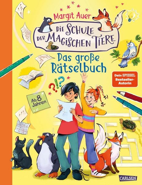Produktbild: Die Schule der magischen Tiere Besch&auml;ftigung: Das gro&szlig;e R&auml;tselbuch