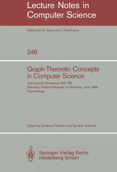 Produktbild: Graph-Theoretic Concepts in Computer Science