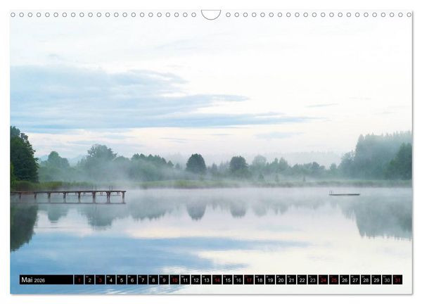 Produktbild: T&ouml;lzer Land und Blaues Land: Seelenlandschaften (Wandkalender 2026 DIN A3 quer), CALVENDO Monatskalender