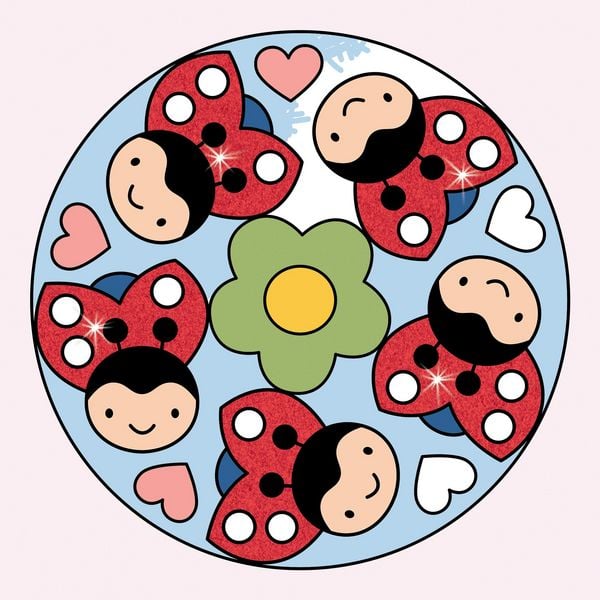 Produktbild: Mein erster Glitzer-Malspaß – Mandalas