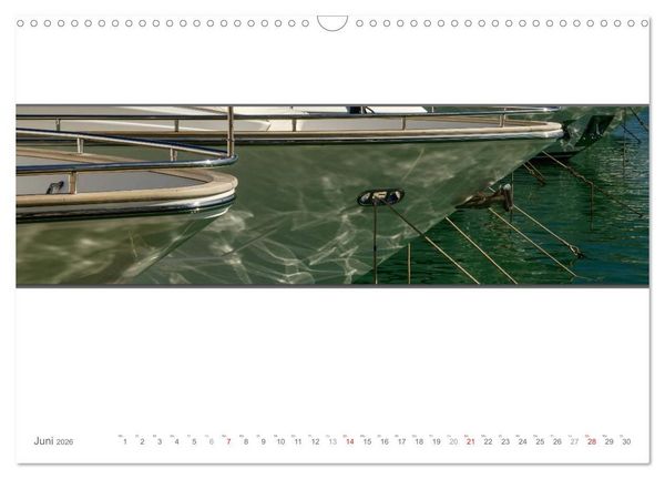 Produktbild: Emotionale Momente: Yachten - eleganter Luxus auf den Weltmeeren (Wandkalender 2026 DIN A3 quer), CALVENDO Monatskalender