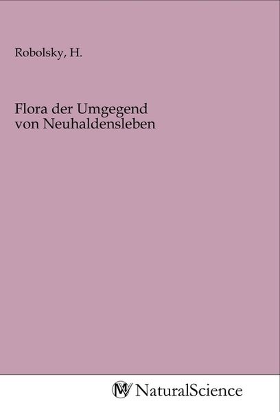 Produktbild: Flora der Umgegend von Neuhaldensleben