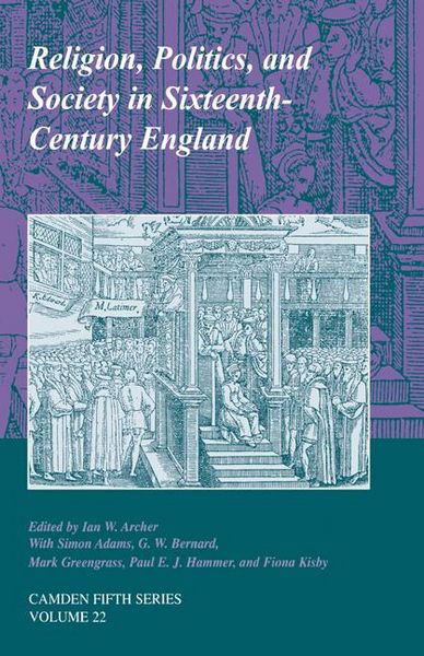 Produktbild: Religion, Politics, and Society in Sixteenth-Century England