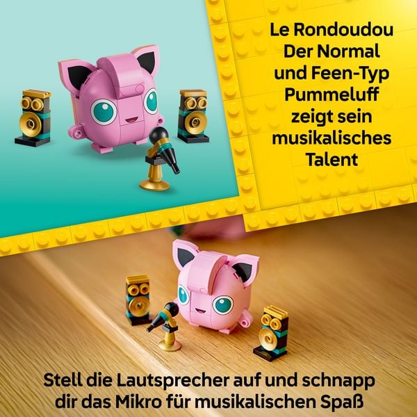 Produktbild: LEGO Pok&eacute;mon SMART Play: Pummeluff-Konzert kompatibles Set 72159