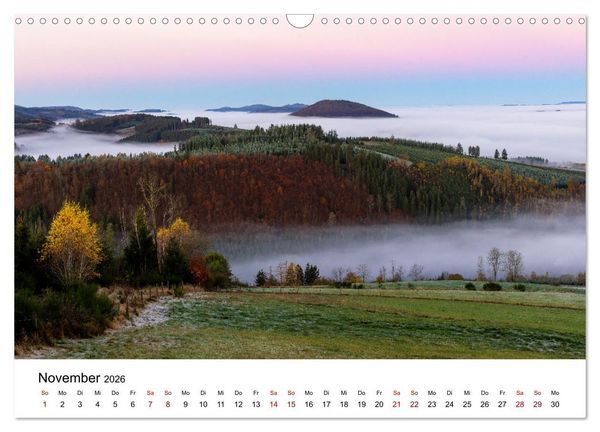 Produktbild: Westfeld-Ohlenbach im Wechsel der Jahreszeiten (Wandkalender 2026 DIN A3 quer), CALVENDO Monatskalender