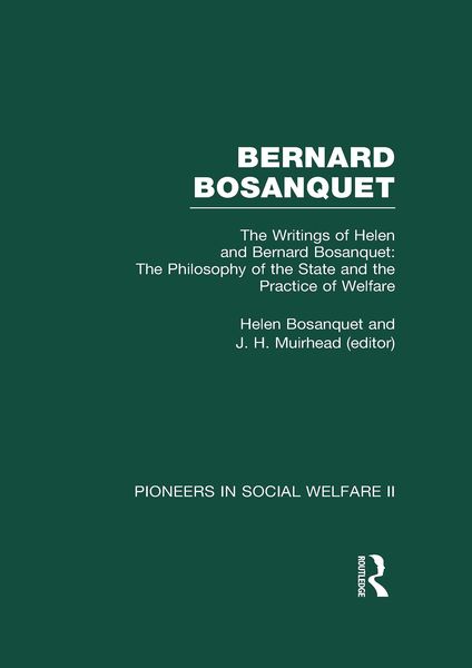 Produktbild: The Philosophy of the State and the Practice of Welfare