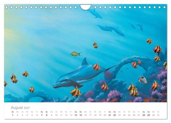 Produktbild: Paradise, Ausblicke und Tr&auml;umereien (Wandkalender 2027 DIN A4 quer), CALVENDO Monatskalender
