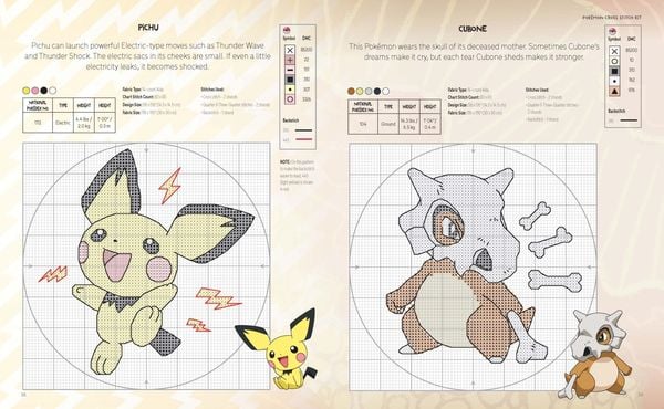 Produktbild: PokeMon Cross Stitch Kit