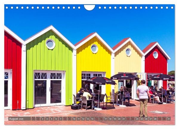 Produktbild: Inselliebe Langeoog (Wandkalender 2026 DIN A4 quer), CALVENDO Monatskalender