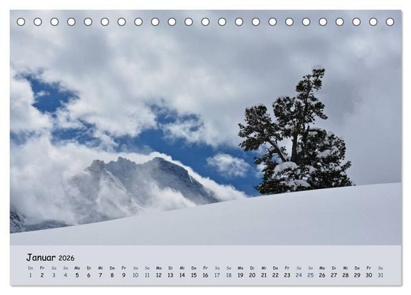 Produktbild: Gipfel Blicke (Tischkalender 2026 DIN A5 quer), CALVENDO Monatskalender