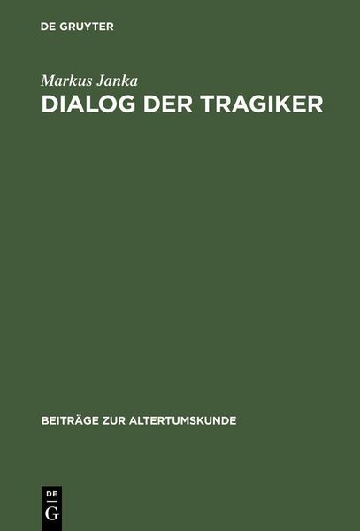 Produktbild: Dialog der Tragiker