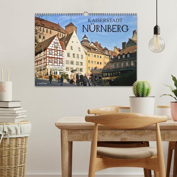 Produktbild: Kaiserstadt N&uuml;rnberg (Wandkalender 2026 DIN A3 quer), CALVENDO Monatskalender