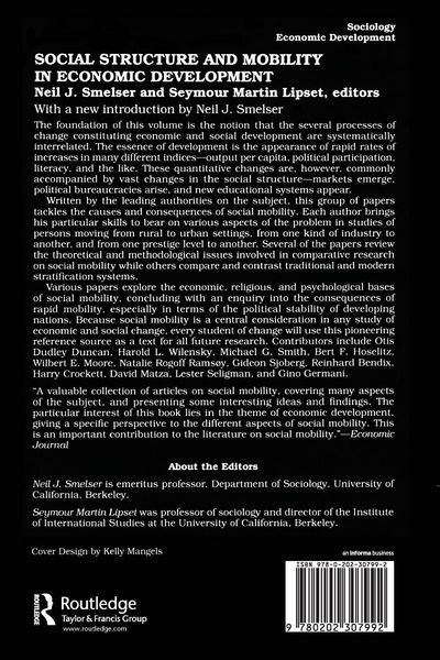 Produktbild: Social Structure and Mobility in Economic Development