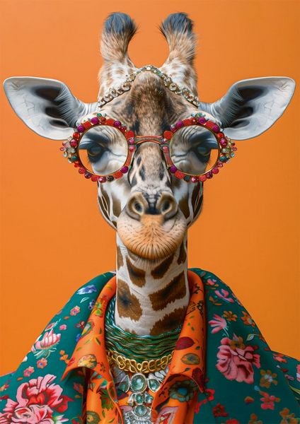 Produktbild: Crazy Giraffe - 1000 Teile Puzzle