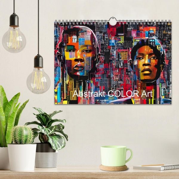 Produktbild: Abstrakt color Art (Wandkalender 2026 DIN A4 quer), CALVENDO Monatskalender