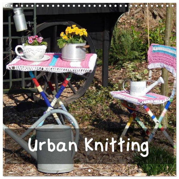 Produktbild: Urban Knitting (Wall Calendar 2027 12 &times; 12 Inch) CALVENDO 12 Month Wall Calendar