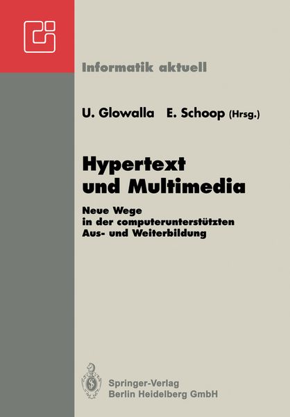 Produktbild: Hypertext und Multimedia