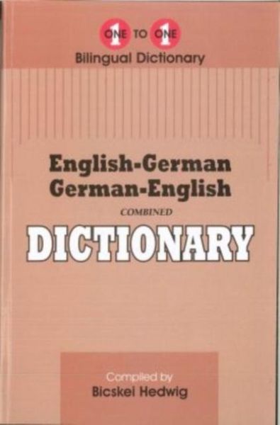 Produktbild: English-German & German-English One-to-One Dictionary