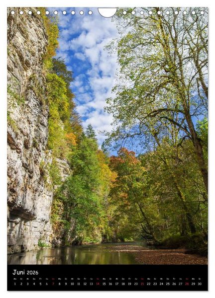 Produktbild: Urlandschaft Wutachschlucht (Wandkalender 2026 DIN A4 hoch), CALVENDO Monatskalender
