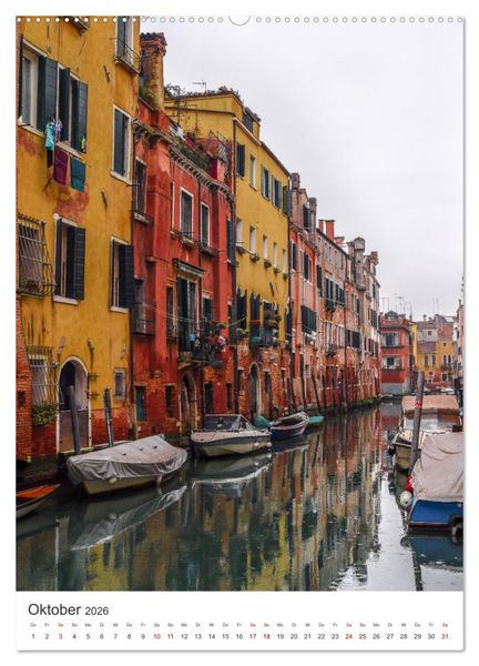 Produktbild: Venedig - Eine Stadt zum Verlieben. (Wandkalender 2026 DIN A2 hoch), CALVENDO Monatskalender