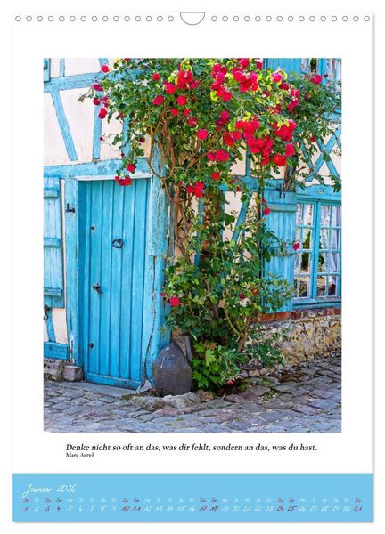 Produktbild: Blaue T&uuml;ren (Wandkalender 2026 DIN A3 hoch), CALVENDO Monatskalender