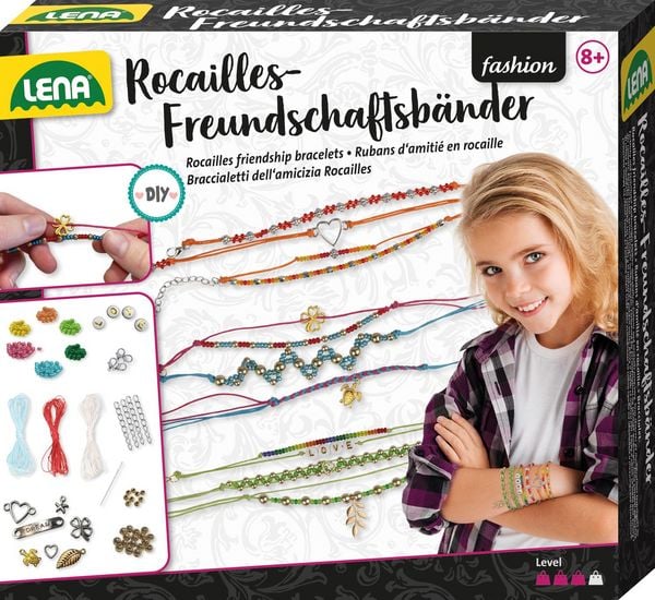 Produktbild: SIMM LENA&reg; Rocailles-Freundschaftsb&auml;nder, Faltschachtel